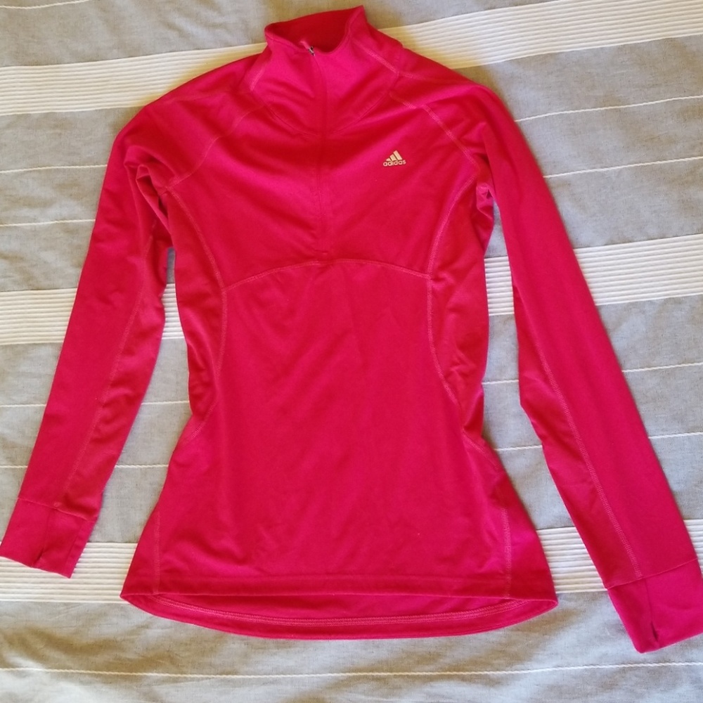 Adidas Hot Pink Climalite Workout Top